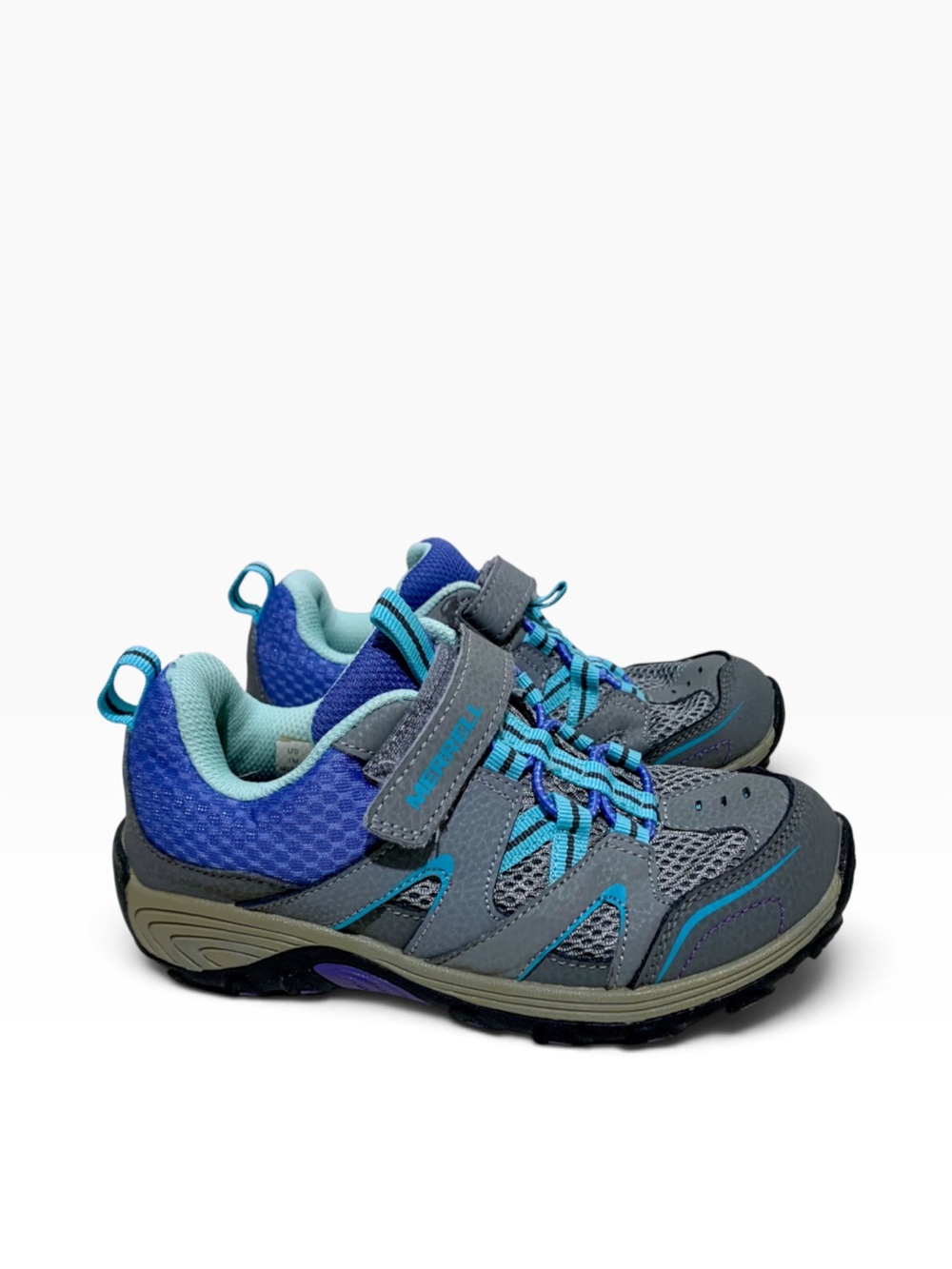 Kids Merrell Trail Shoes #MC57111 Size 1 - Picture 2 of 8